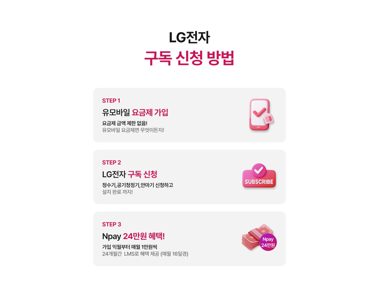 LG전자 구독서비스